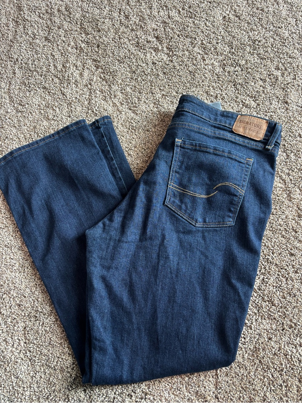 Signature by Levi Strauss Indigo Bootcut Jeans
